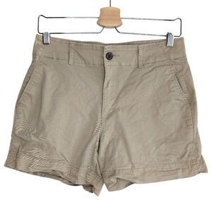 Gap Women's Size 2 Beige Khaki Flat Front Shorts